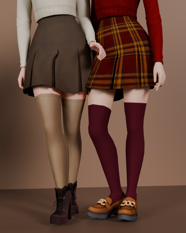 Maxis Match Ravencliff Skirt - The Sims 4 Custom Content