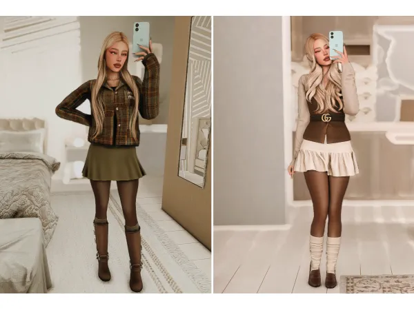 Alpha Lyau2019s first lookbook by heavenlylullaby - The Sims 4 Custom Content