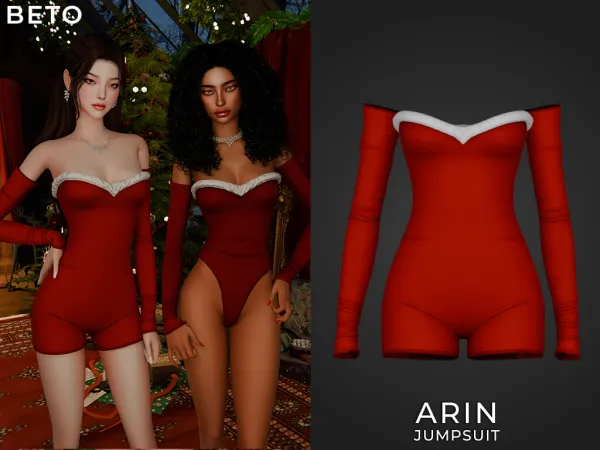 Alpha Arin (Jumpsuit) - The Sims 4 Custom Content