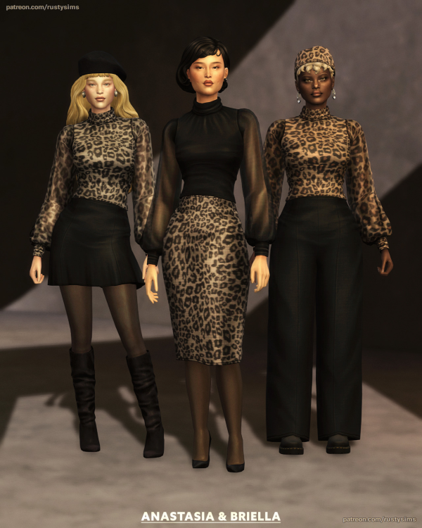 Maxis Match Anastasia Briella Set by simsfinds - The Sims 4 Custom Content