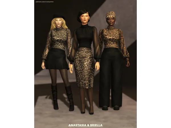 Anastasia + Briella Set by rustysims