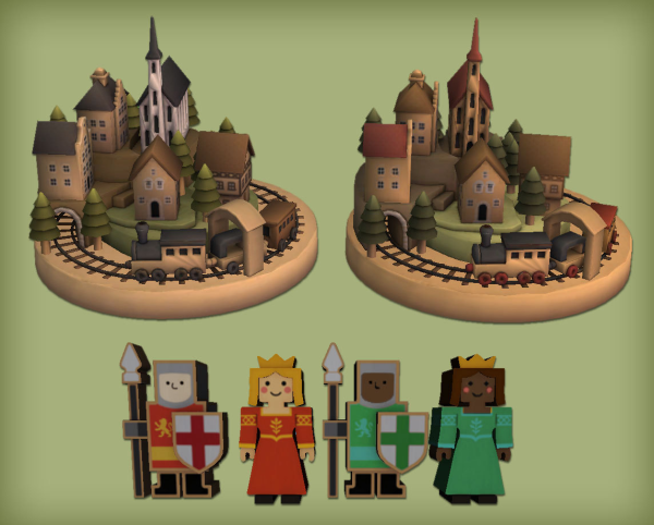 Story Book Village Dollhouse for by simsfinds - The Sims 2 Custom Content