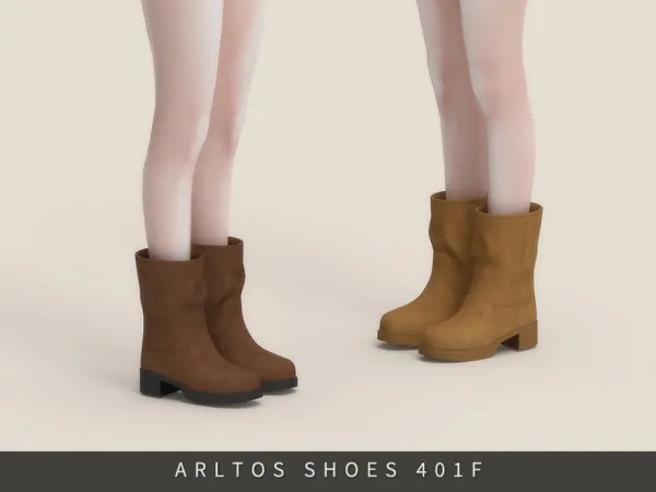 Maxis Match Soft Winter Boots Female by thesimsresource - The Sims 4 Custom Content
