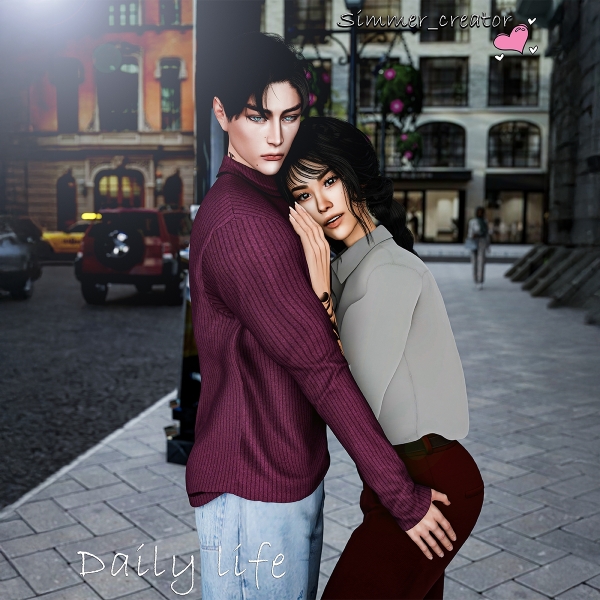 Alpha Daily life by simmer_creator - The Sims 4 Custom Content