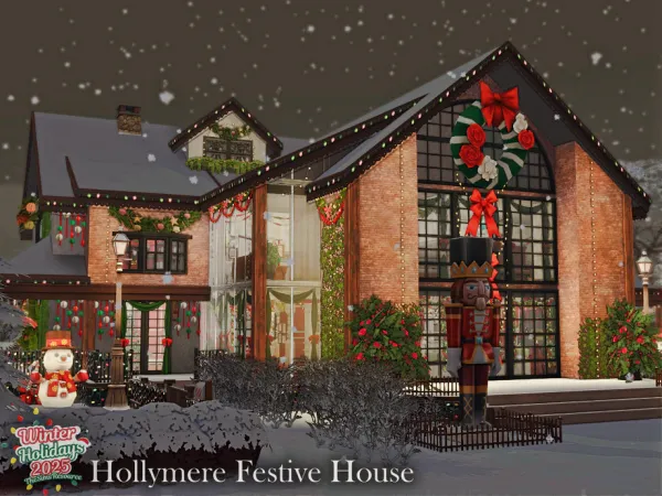 Hollymere Festive House l noCC by simZmora