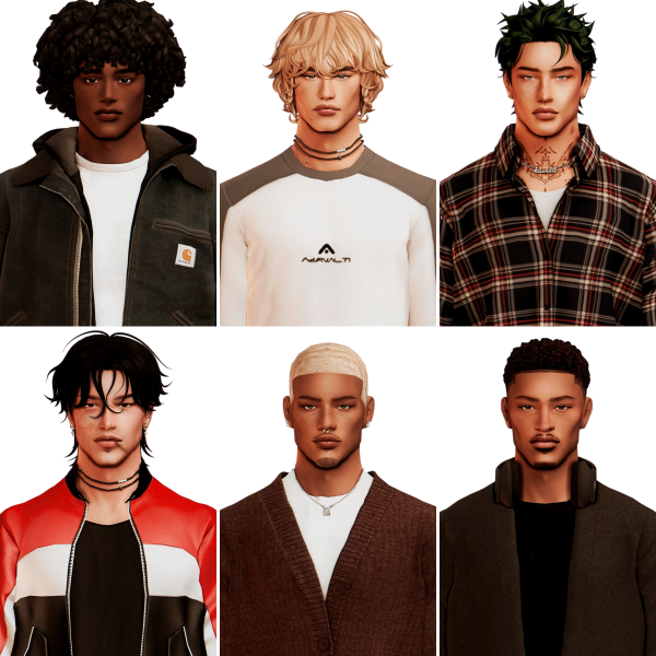 Mix He's a 10 But Male Sim Dump by simsfinds - The Sims 4 Custom Content
