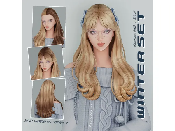 WINTER SET by daylifesims