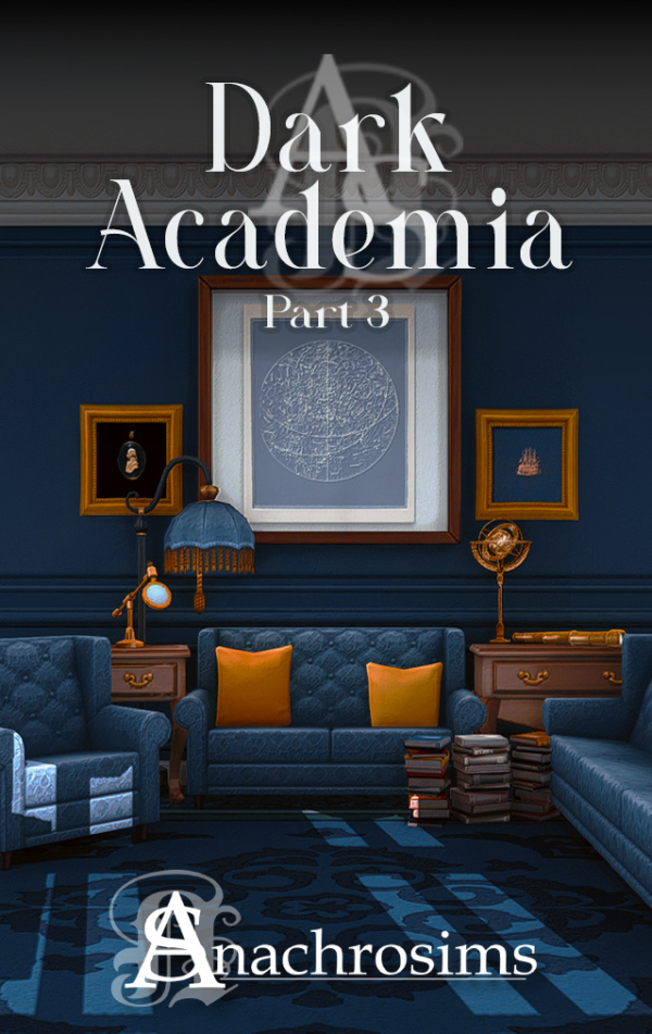 Maxis Match DARK ACADEMIA PART 3 by simsfinds - The Sims 4 Custom Content
