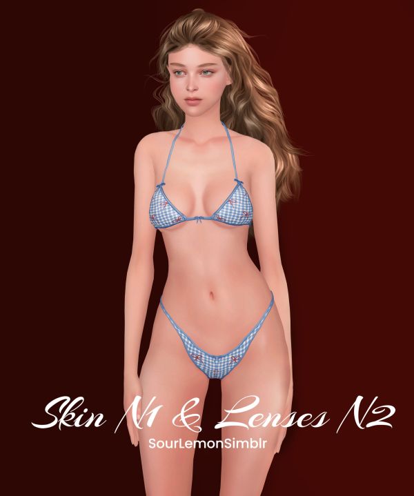 Alpha First skin lenses by simsfinds - The Sims 4 Custom Content