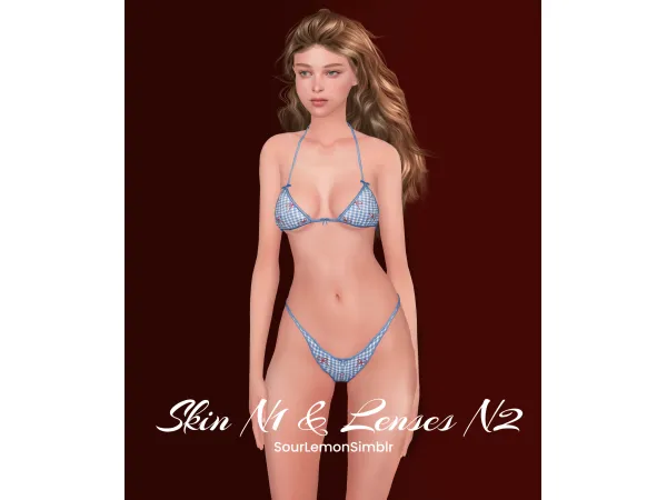 Alpha First skin lenses by SourLemonSimblr - The Sims 4 Custom Content