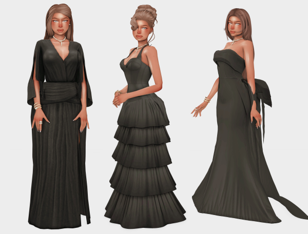 Maxis Match formal gala sims 4 lookbook by simsfinds - The Sims 4 Custom Content