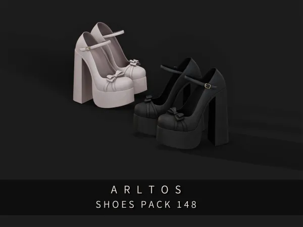 Maxis Match Shoes Pack 148 by Arltos - The Sims 4 Custom Content