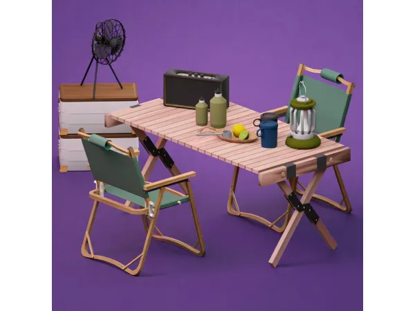 Maxis Match The Weekenders Set by SnootySims - The Sims 4 Custom Content