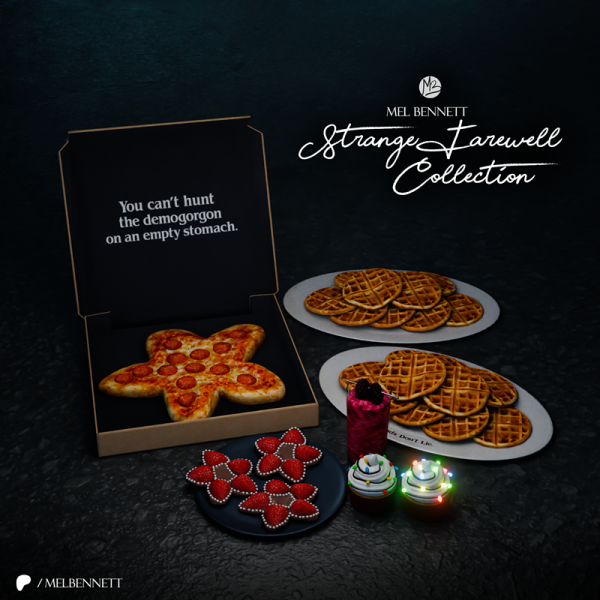 Mix Strange Farewell Collection by melbennett - The Sims 4 Custom Content