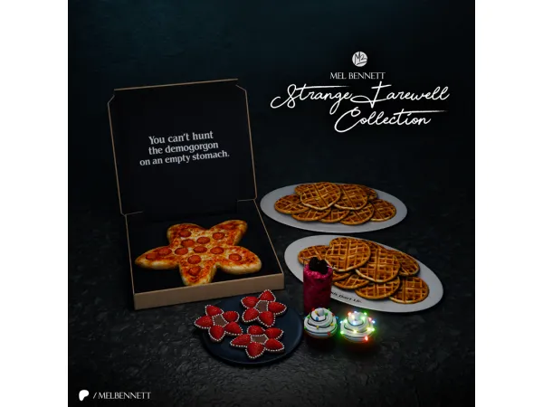 Mix Strange Farewell Collection - The Sims 4 Custom Content