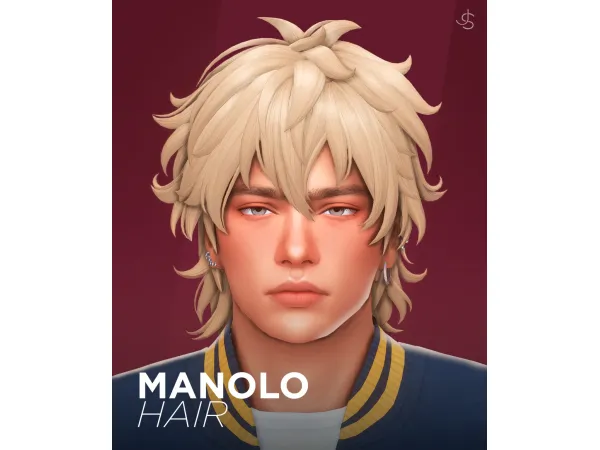 Maxis Match Manolo Hair by johnnysims - The Sims 4 Custom Content