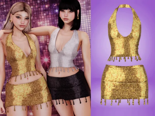 Alpha Countdown Crush Set by modcollective - The Sims 4 Custom Content