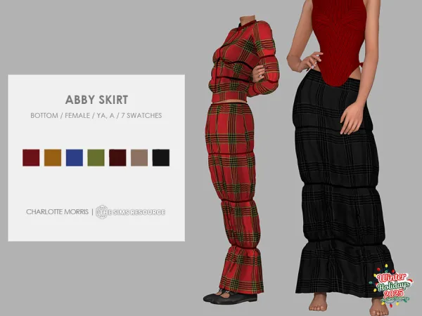 Abby Skirt by Charlotte_Morris