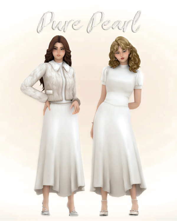 Maxis Match Pure Pearl by simsfinds - The Sims 4 Custom Content