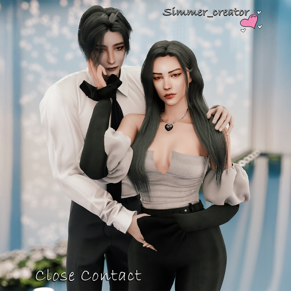 Alpha Close Contact by simmer_creator - The Sims 4 Custom Content