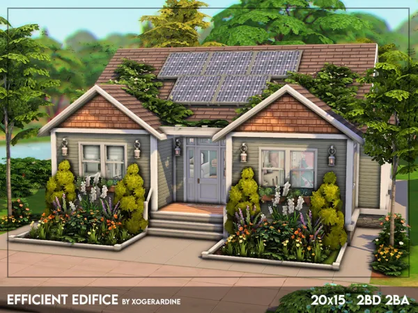 Maxis Match Efficient Edifice (NO ) by thesimsresource - The Sims 4 Custom Content