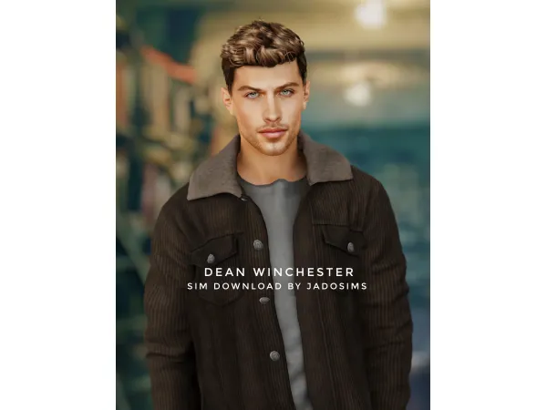 Dean Winchester ♡ (Sim Download)