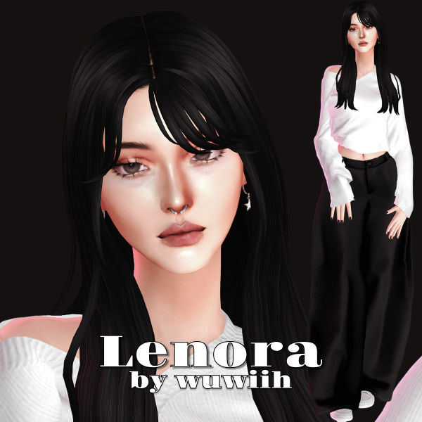 Mix Lenora by simsfinds - The Sims 4 Custom Content