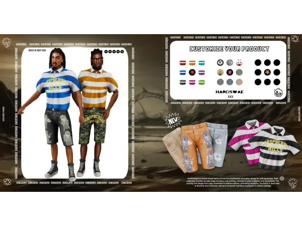 Alpha [HRDSWAE] Eliott Outfit by simsfinds - The Sims 4 Custom Content