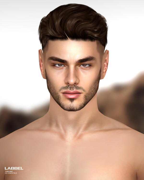 Alpha LABBEL x DAPHSMODS M Skin by simsfinds - The Sims 4 Custom Content