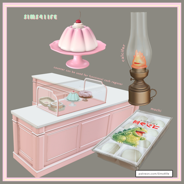 Mix Konbini part 6 by simsfinds - The Sims 4 Custom Content