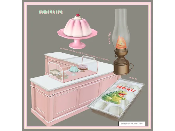 Mix Konbini part 6 by Sims41ife - The Sims 4 Custom Content