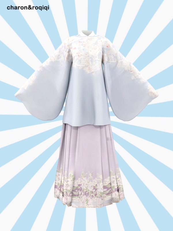 Mix [charonroqiqi]ming dynasty hanfu by roqiqi - The Sims 4 Custom Content
