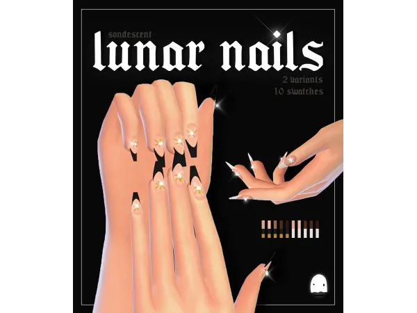 Lunar nails by sondescent