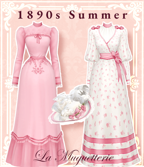 Maxis Match 1890s Summer Set by simsfinds - The Sims 4 Custom Content