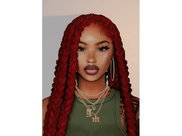Mix [KENDELLE HARRIS] SIM DOWNLOAD - The Sims 4 Custom Content
