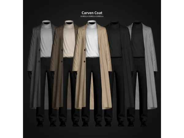 Carven Coat by gorillax3