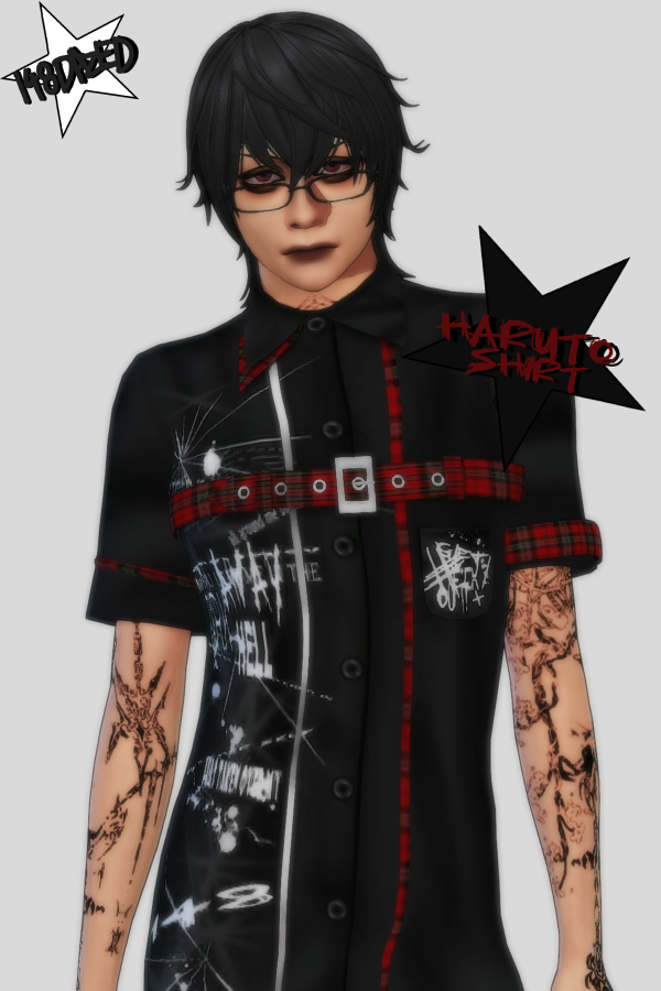 Maxis Match HARUTO SHIRT by simsfinds - The Sims 4 Custom Content