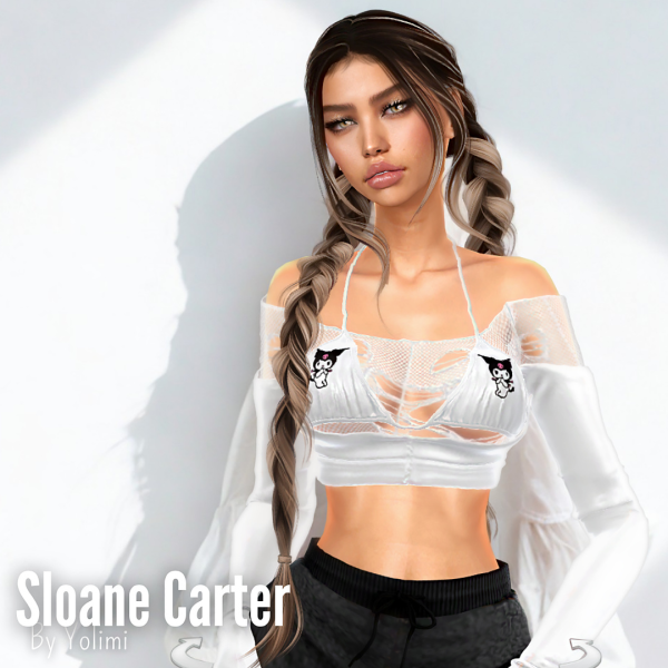 Alpha Sloane Carter The Sporty Glam Muse - The Sims 4 custom content