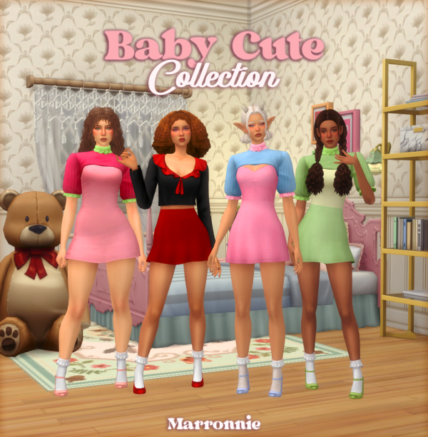 Maxis Match Baby Cute Collection by marronnie - The Sims 4 Custom Content