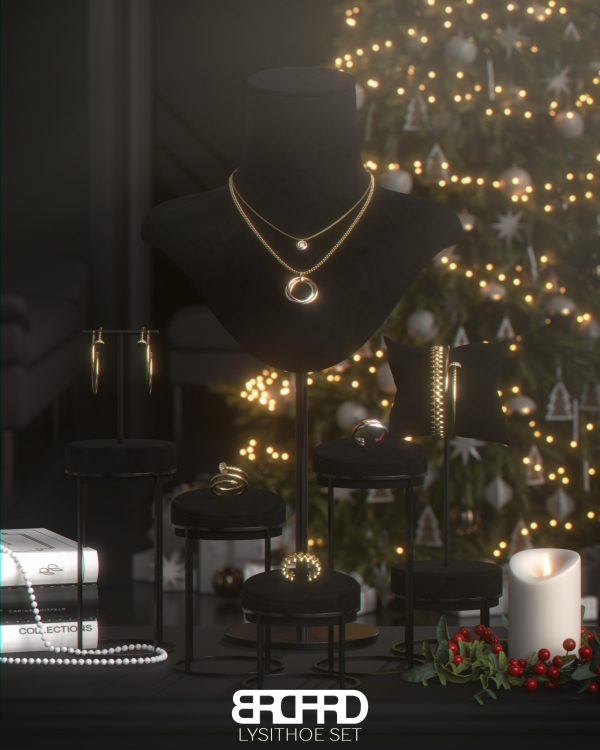 Alpha LYSITHOE SET by simsfinds - The Sims 4 Custom Content