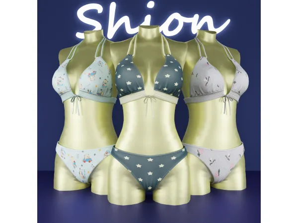 Alpha Shion Liz Bikini - The Sims 4 Custom Content