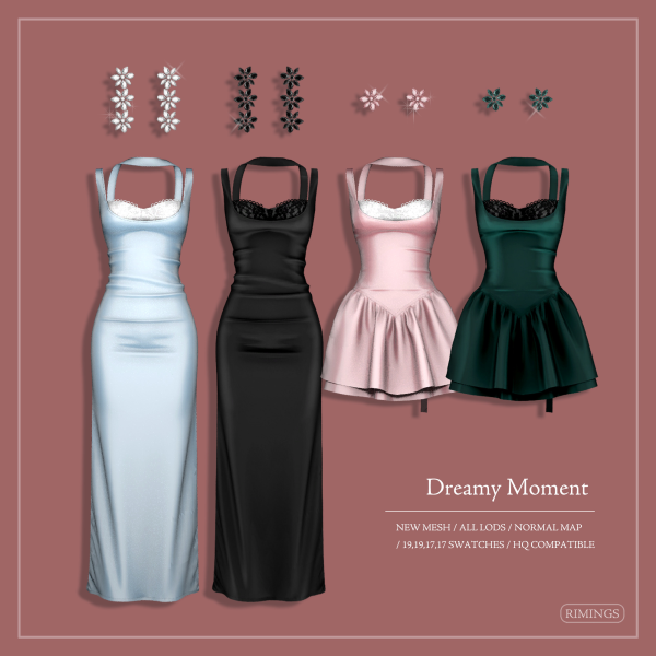 Alpha [RIMINGS] Dreamy Moment by simsfinds - The Sims 4 custom content