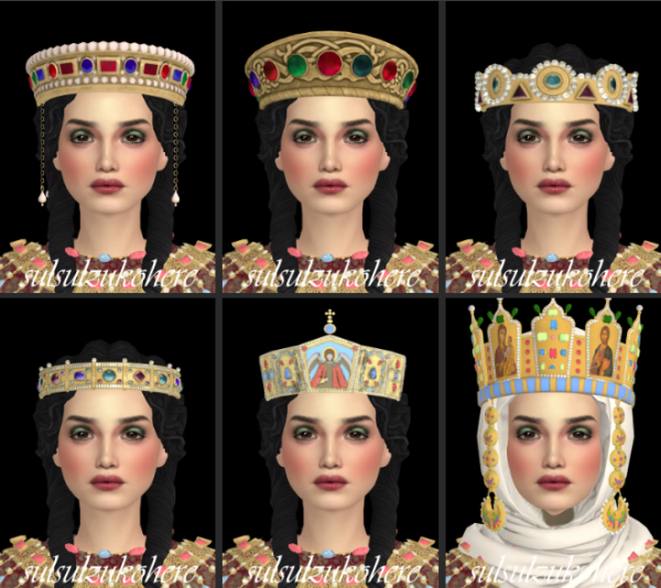 Maxis Match CK3 Crown Dump by simsfinds - The Sims 4 Custom Content
