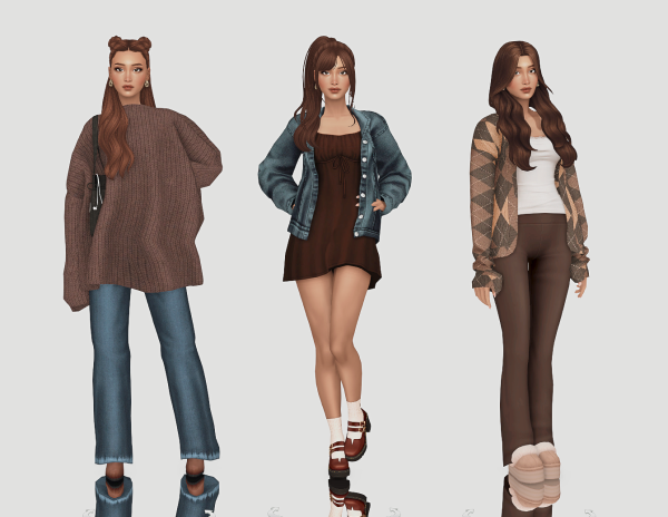 Mix ˋfall feelings by simsfinds - The Sims 4 Custom Content