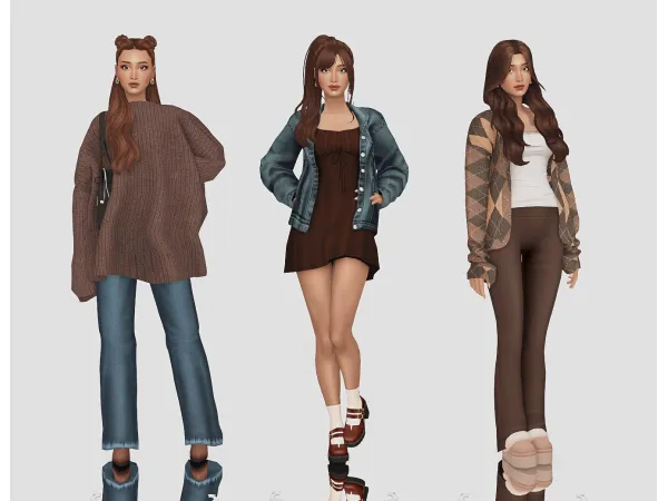 Mix u02cbfall feelings by simmatry - The Sims 4 Custom Content