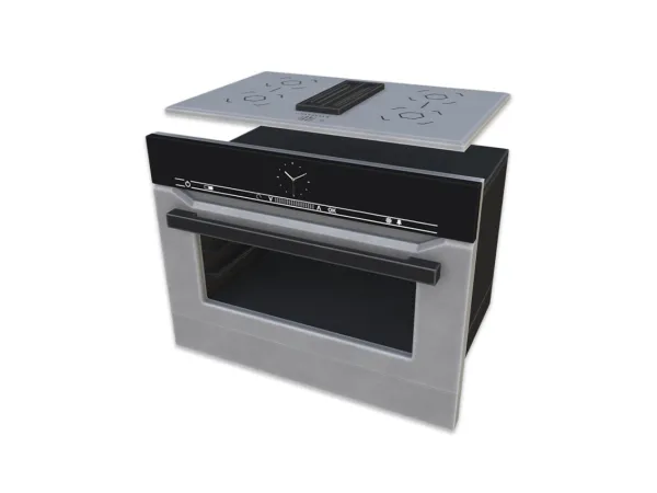Maxis Match Comiko Modern Kitchen Oven With Induction Hob - The Sims 4 Custom Content