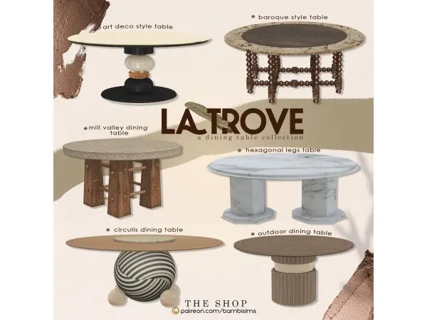 la trove dining