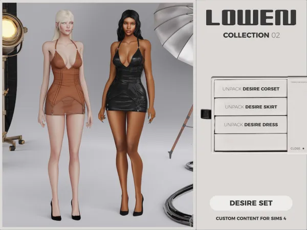 Alpha LOWEN Collection 02 by thesimsresource - The Sims 4 Custom Content