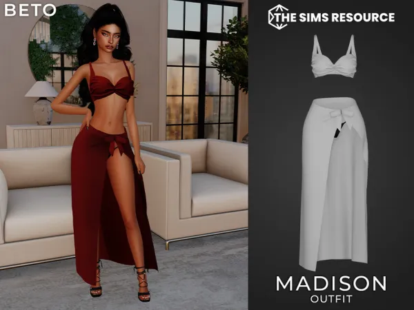 Alpha Madison (Set) by thesimsresource - The Sims 4 Custom Content