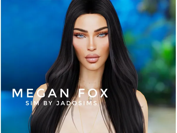 Alpha Megan Fox (Sim) - The Sims 4 Custom Content